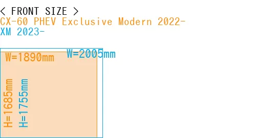 #CX-60 PHEV Exclusive Modern 2022- + XM 2023-